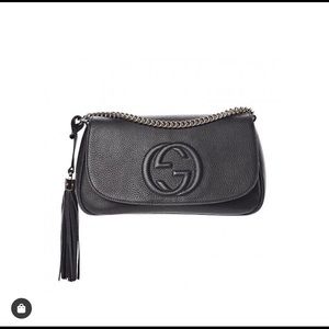 Authentic Gucci classic soho clutch